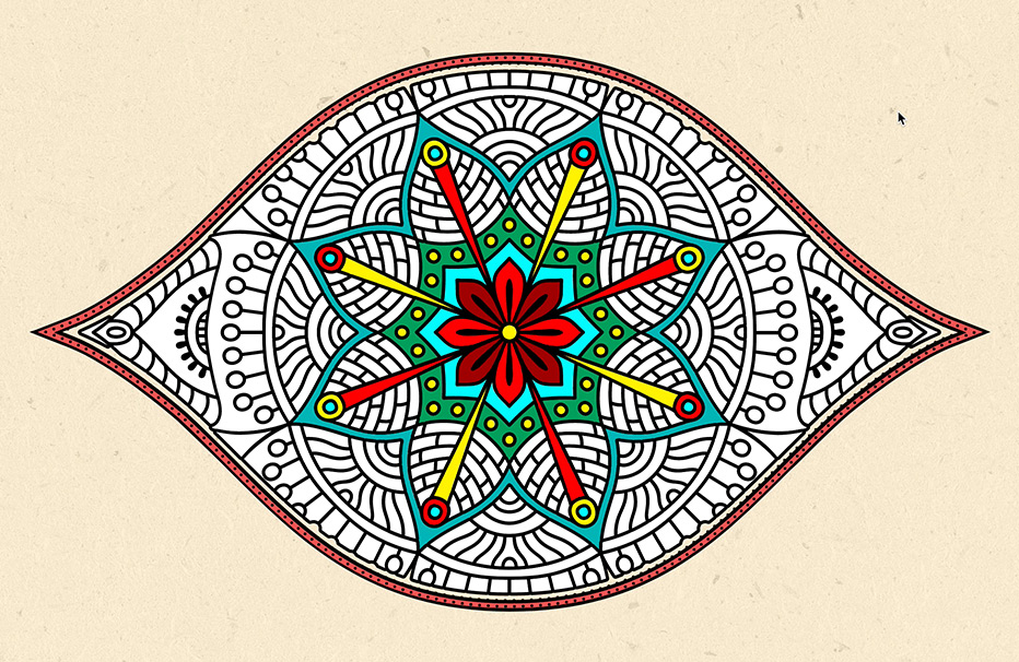 Jogo do cérebro: Mandala