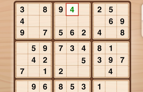 Sudoku Brain Game Concentration Game 1 Players By Thinkfun Game